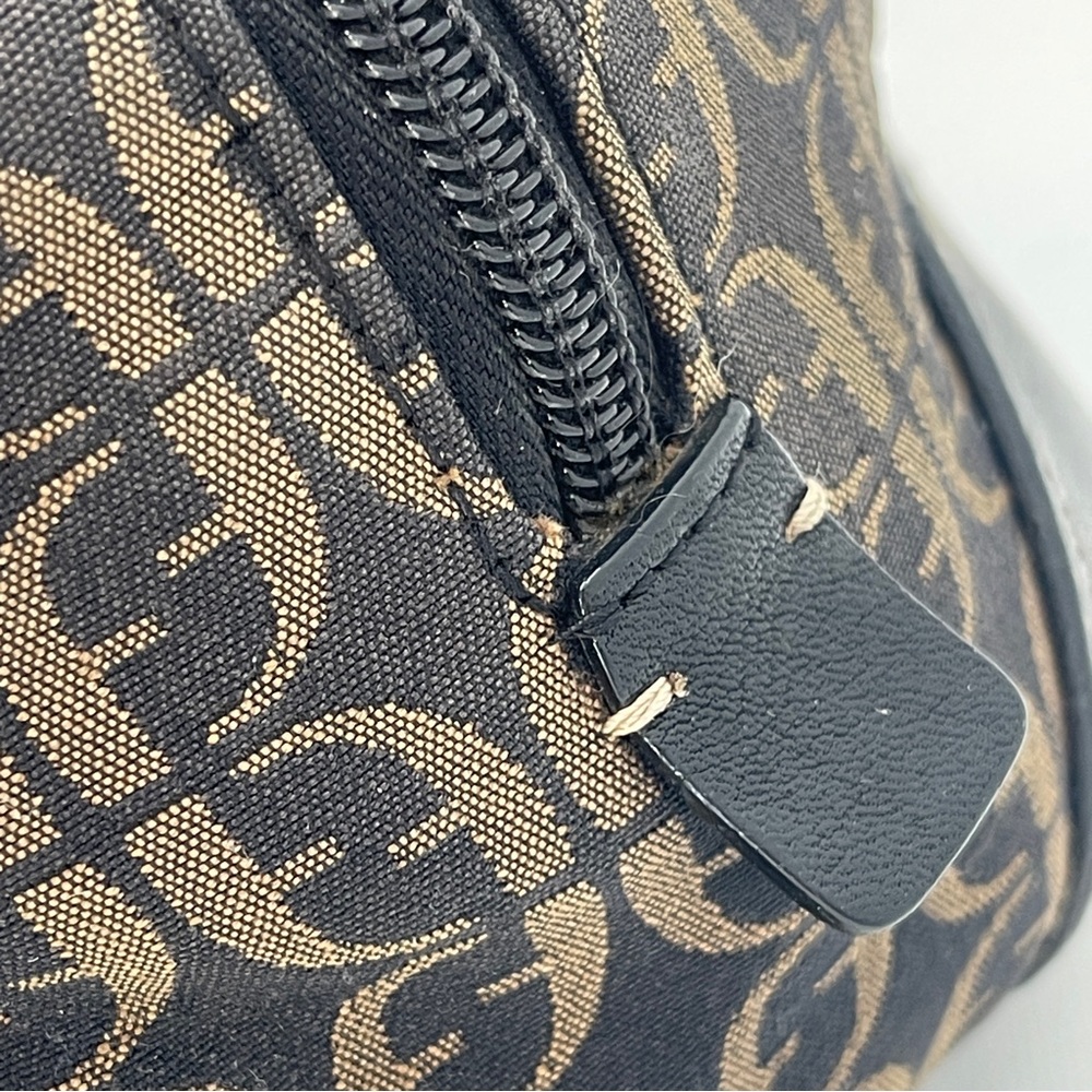 Fossil Vintage Baguette Jacquard Monogram Satchel - Picture 15 of 16